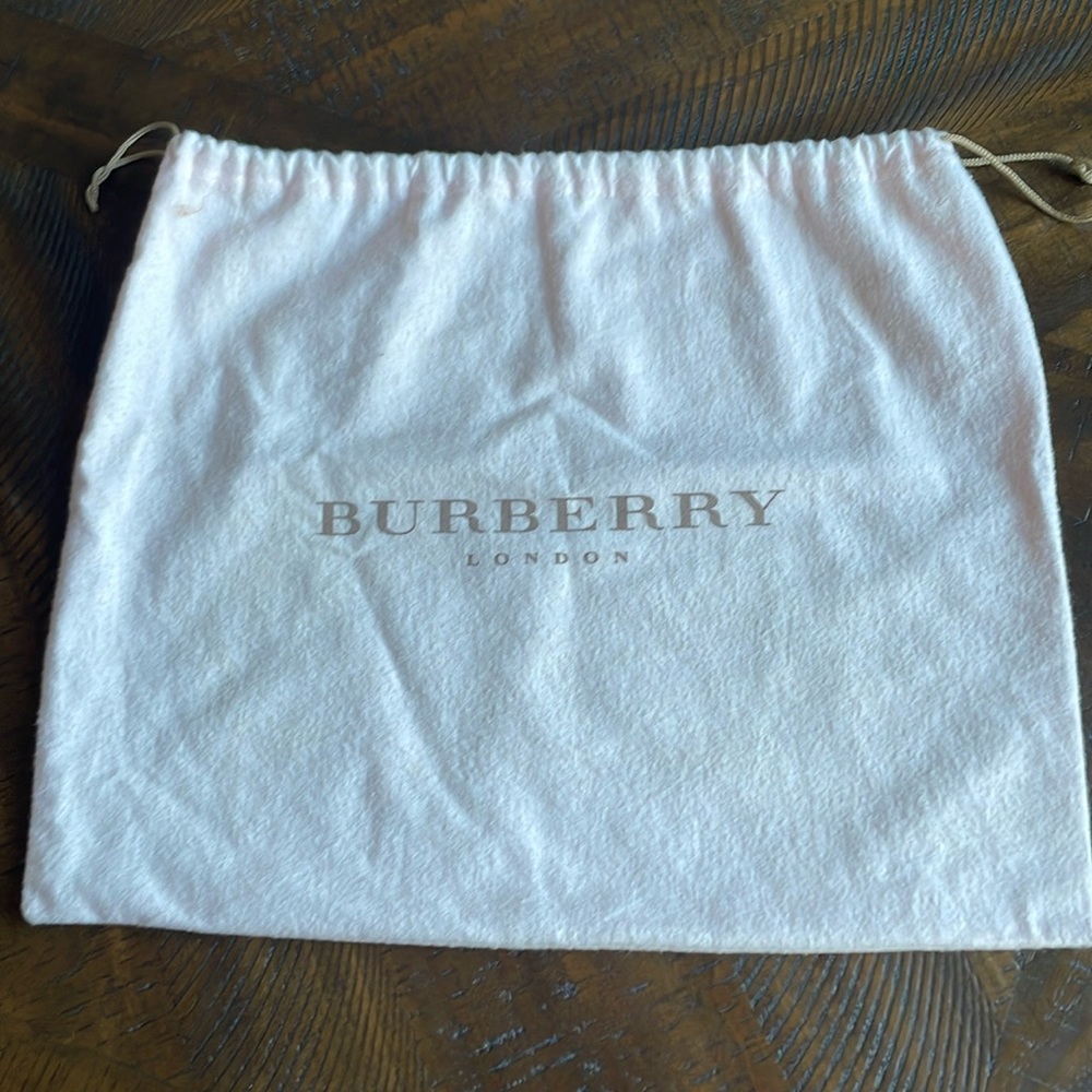 Pink Burberry Dust Bag